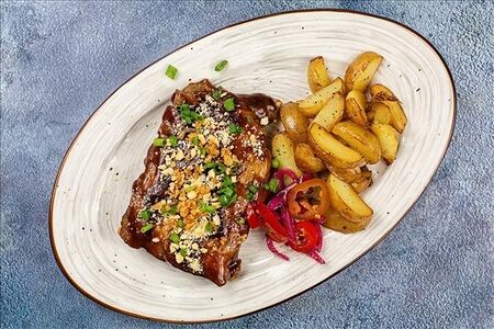 Свиные рёбра в соусе Копчёный терияки