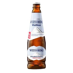 Пиво безалкогольное Weiss Berg пшеничное