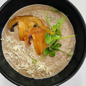 Крем-суп грибной