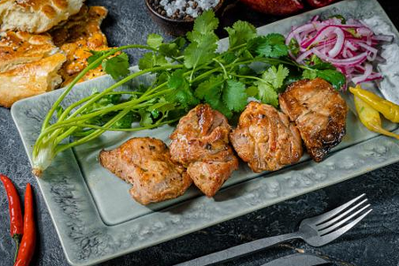 Шашлык из свиной шейки