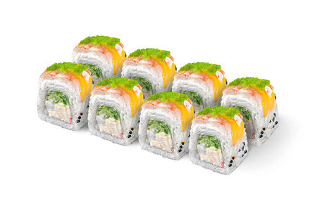 Креветки чили манго