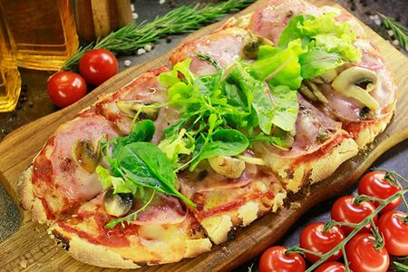 Пицца Ветчина и грибы