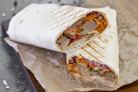 Шаурма мини с курицей 200гр