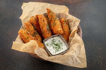 Креветки в панировке