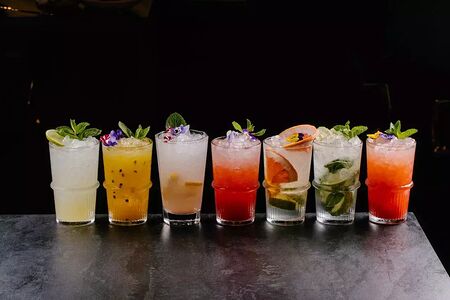 Лимонад Личи-алоэ-лаванда