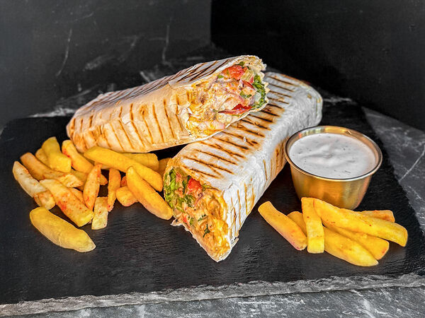 Шаурма на углях