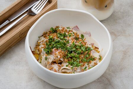 Драники с беконом