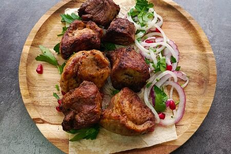 Шашлык из свиной мякоти