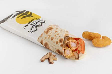 Шаурма Том ям с креветками