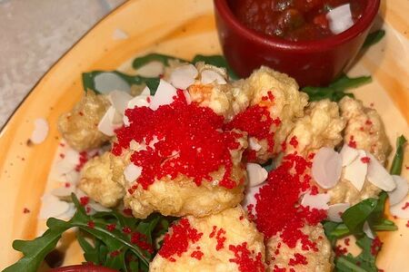 Креветки в кляре