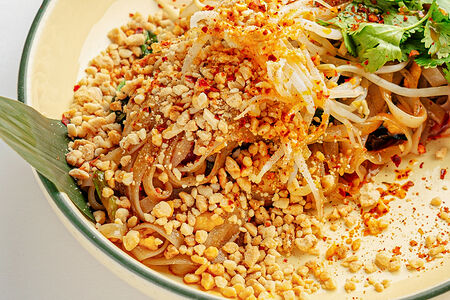 Пад-тай с цыпленком