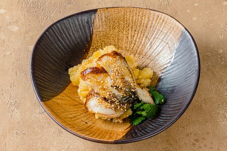 Японский картофельный с угрем