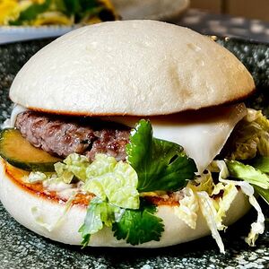 Bao-burger с говядиной 