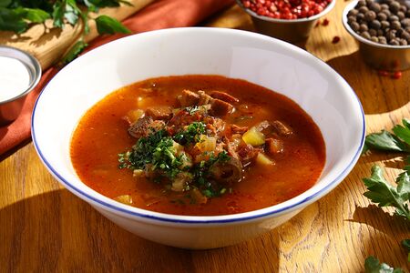 Солянка мясная