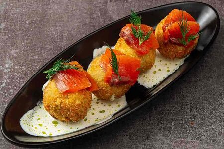 Аранчини с форелью 