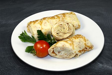 Блины с мясом