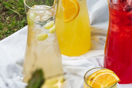 Лимонад Виноград-зеленый чай