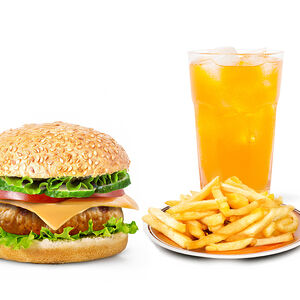 Чикен чизбургер комбо 