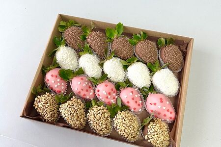 Клубника в шоколаде дизайн №10