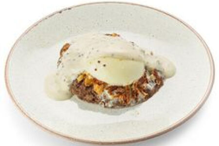 Бифштекс с картофельным пюре