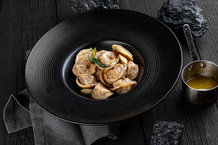 Пельмени с брискетом