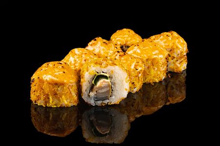 Запеченный с муксуном горячего копчения