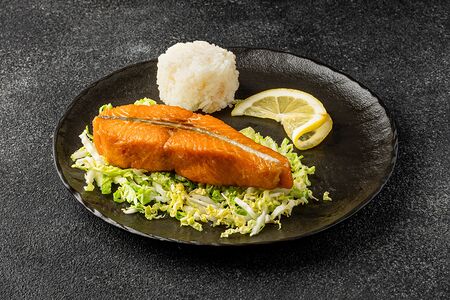 Стейк Лосось