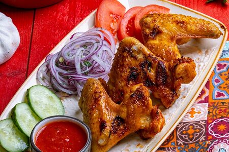 Шашлык из куриных крылышек