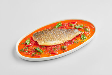 Сибас по-средиземноморски