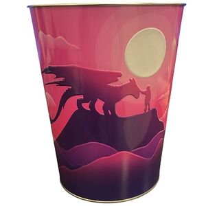 Ведро жестяное для попкорна Как приручить дракона