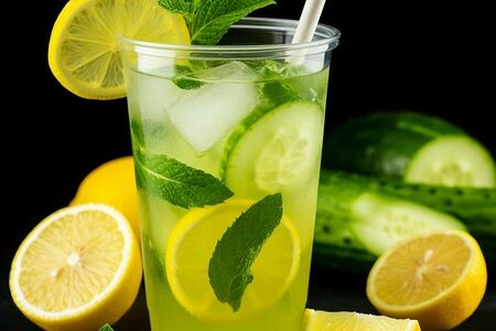 Напиток Огуречный лимон