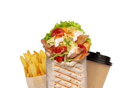 Цезарь шаурма комбо