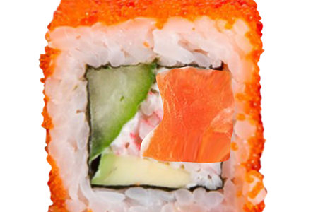 Калифорния с Лососем