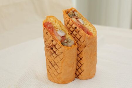 Шаурма сырно-томатная 385гр