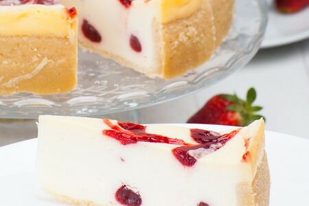 Чизкейк Клубничный