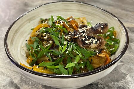 Wok с морепродуктами