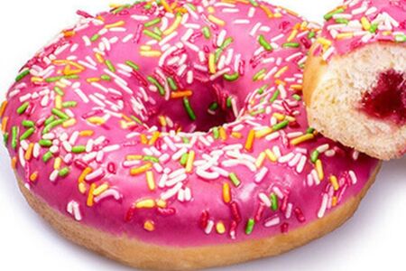 Донат с начинкой Ягодный микс