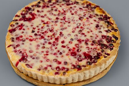 Брусничный тарт 