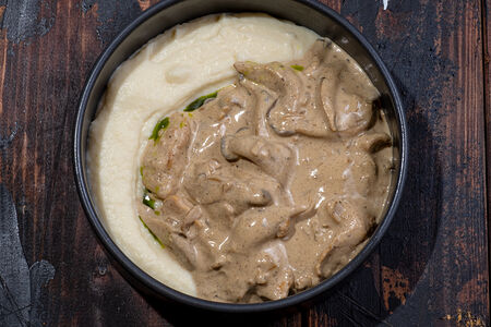 Гурули с белыми грибами