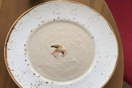 Суп-крем грибной