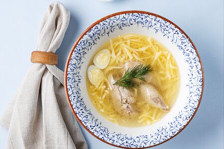 Лапша с курицей