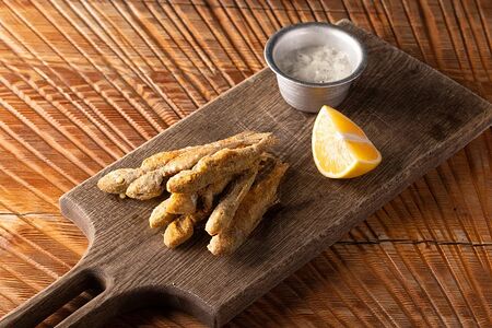 Жареная барабулька