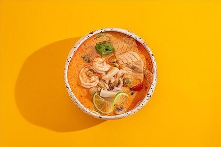 Том Ям с креветками