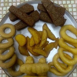 Пивная тарелка с картофелем по-деревенски