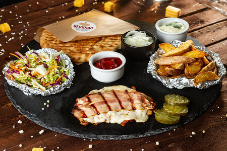 Сет на одного с вешалицей