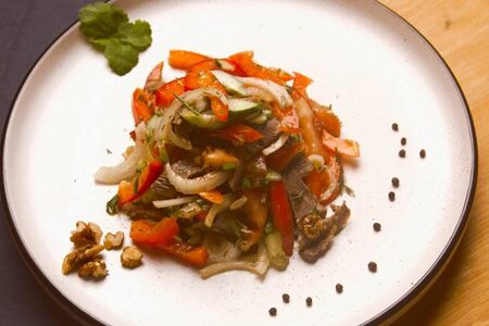 Тбилиси с фасолью и говядиной 