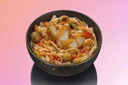 Лапша Удон с курицей