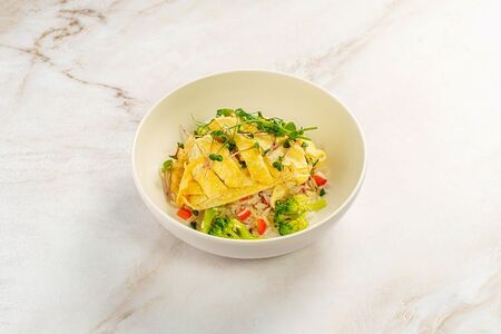 Рис Басмати с омлетом