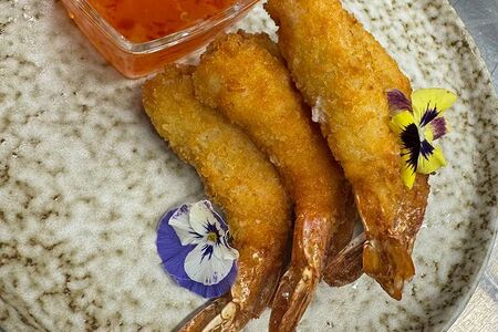 Креветки в панировке