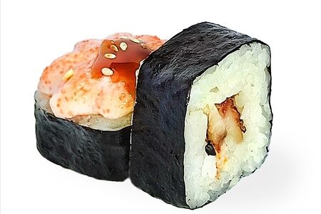 Запеченный с угрем 10шт.